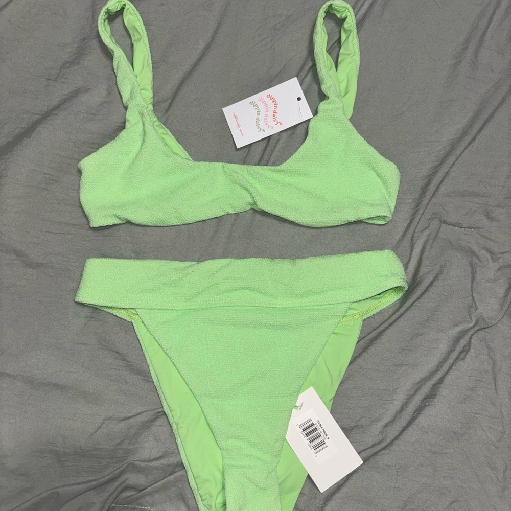 Dippin' Daisy's Lime Bikini Set